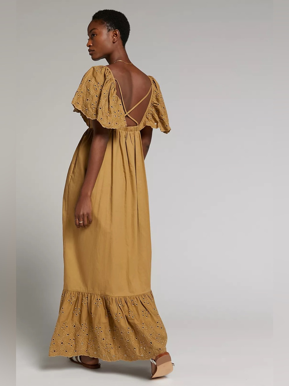 Anthropologie En Saison Hayley Flounced Maxi Dress - Picture 2 of 12
